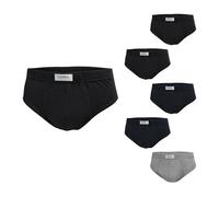 Set 6 Pezzi Uomo Boxer Slip LIABEL Cotone Elasticizzato Assortito Tg Forti 1104