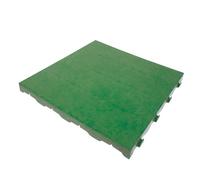 Set 6 Piastrelle in Plastica da Esterno 40 x 40 cm