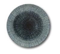 Set 6 Piatti da Tavola Piani Space in Porcellana 28 cm Saturnia