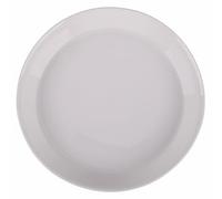 Villa d'Este Home Tivoli Set 6 piatti fondi in new bone China, bianco, Delice