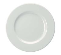 Set 6 Piatti Frutta Ischia Bianchi Porcellana Ø 21 cm Saturnia | Ristorante