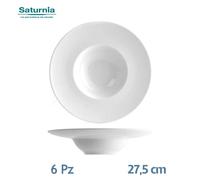 Saturnia Napoli K-Bowl, Porcellana, Bianco, 27.5 cm, 6 unità