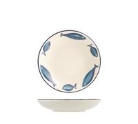 Set 6 Piatti Mediterraneo Fondi 20 Ceramica