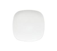 Set 6 Piatti Piani Danubio In Porcellana Bianca 26 cm Saturnia