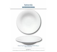 SET 6 PIATTI PIATTO NAPOLI PASTA B-BOWL CM.30 TOP PORCELLANA TOP SHOP ITALIA
