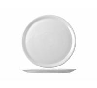 Set 6 Piatti Pizza in Porcellana Bianco Saturnia 31 cm