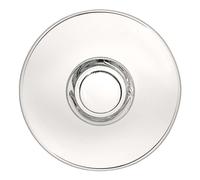 Set 6 Piattini Ischia Ø 12 cm Tazza Caffè/Marocchino Vetro - Borgonovo