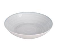 Set 6 Piatto fondo in porcellana Ø20,5 cm, Baita Acqua