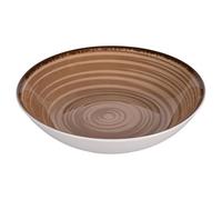 Set 6 Piatto fondo in porcellana, Baita Chocolate