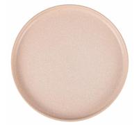 Piatto FRUTTA BERLIN IN GRES (stoneware) Bordo rialzato Finitura matt Decoro effetto Stone Dimensioni Ø 21,6x h2,3 cm Lavabile in lavastoviglie Utilizzabile nel microonde Colore Terra grigio