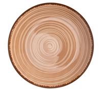 Set 6 Piatto frutta in porcellana, Baita Chocolate