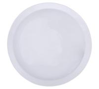 Set 6 Piatto frutta in vetro opalino 21,5 cm, bianco