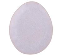 Set 6 Piatto frutta ovale 21,5x18 cm in gres bicolor, The Market