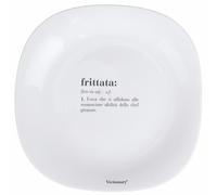 Set 6 Piatto piano quadrato 28x28 cm, Victionary Frittata