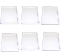 Set 6 Pittura Rullo Vassoio Tavolozze Inchiostrazione Stampa Unire 25 x 20cm