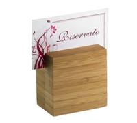 Set 6 Portanumero da Tavolo Bamboo per Ristorante - LEONE - Bar Eventi