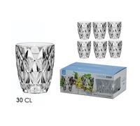 RCR Etna set 6 Bicchiere in Finissimo Cristallo Ecologico LUXION®,