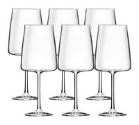 Set 6 Pz. Calice Acqua Vino Grande Essential Bicchiere da Tavola Vetro 650 ml