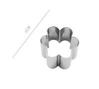 SET 6 PZ FORME PER DOLCI BISCOTTI A FIORE STAMPINI DECORAZIONE TORTE 6 CM 98927