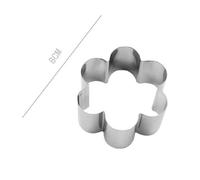 SET 6 PZ FORME PER DOLCI BISCOTTI A FIORE STAMPINI DECORAZIONE TORTE 8 CM 98928