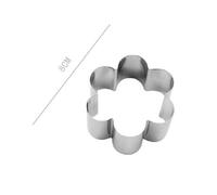 SET 6 PZ FORME PER DOLCI BISCOTTI A FIORE STAMPINI DECORAZIONE TORTE 8 CM 98928