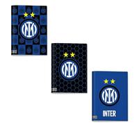 Set 6 Quaderni Inter Quadretti Rigo 10M Senza Margine Quadernoni Scuola 100gr
