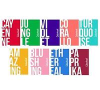 Set 6 Quadernoni Colourbook Maxi Amazing 1R a Righe Formato A4 Carta 100gr.