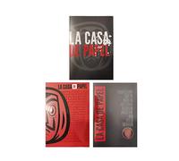 Set 6 Quadernoni La Casa di Carta 4mm a Quadretti Carta 100gr Formato A4