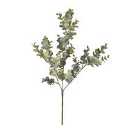 Set 6 Rami di Eucalipto Artificiale Composto da 3 Diramazioni Altezza 67 cm Verde