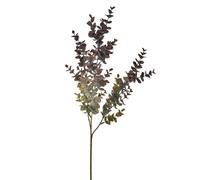 Set 6 Rami di Eucalipto Artificiale Composto da 3 Diramazioni Altezza 67 cm Verde