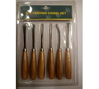 Set 6 Sgorbie Per Legno