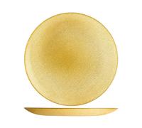 Set 6 sottopiatti H&H Charme Ø32cm in vetro oro con glitter