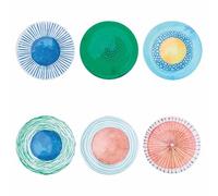 Set 6 Sottopiatto Ø 33 cm in plastica PP, Marea