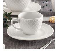 Set 6 Tazze Caffe' Porcellana Burlesque Brandani 90220