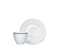 SET 6 TAZZE CAFFE'C/P PLATINUM