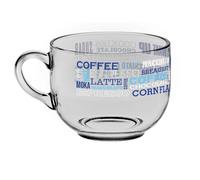 Set 6 Tazze Tazzoni Latte Colazione Breakfast Writings 700 cc Cerve