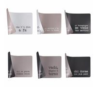 Set 6 Tovaglietta 45x30cm, in plastica PP, double face, S.P.Q.eRe