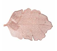 Set 6 Tovaglietta oro 45x30 cm, decoro fiori, Gold Flower