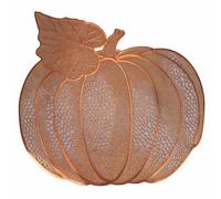 Set 6 Tovaglietta zucca 42x40 cm arancione-bronzo, Pumpkin