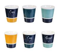 SET 6 VASOS ESPRESSO 70 ML
