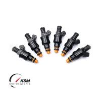 Set 6 X 650cc 60LB Carburante Iniettori Larghezza Per Bosch Chevy GMC V6 3.8L