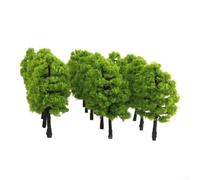 Set 60 Alberini 3.5cm per plastici e Maquette | Materiale plastico , aspetto realistico, perfetto per modellismo ferroviario e scenografie