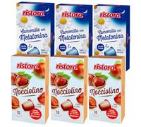 Set 60 Capsule Ristora miste compatibili con le Macchine ad uso domestico Nespresso* 30 camomilla 30 nocciolino