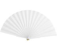 VENTAGLI VENTAGLIO BIANCHI PER MATRIMONIO WEDDING SPOSA VENTAGLI CHIESA 60 PEZZI