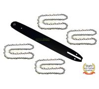 Set 64TG da 38 cm (15") 1,5 mm 0,325" per motosega Deltafox Ryobi Hecht Gardena