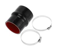 Set 68-76mm/2.68"-2.99" ID 102mm tubo flessibile in silicone per auto nero rosso