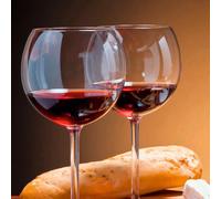 Set 6pz Cabernet Ballon calici vino ristorante bar vetro Chef&Sommelier