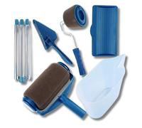 Set 6pz Rullo Pittura Anti Gocciolamento Serbatoio Ricaricabile Vernice