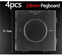 Set 7 Basi Sagome per Perline Hama 2,6 mm Pegboard Creativo DIY