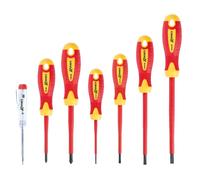 Set 7 cacciaviti elettricista VDE cacciavite tester Phillips PH1 PH2 Magnetici
